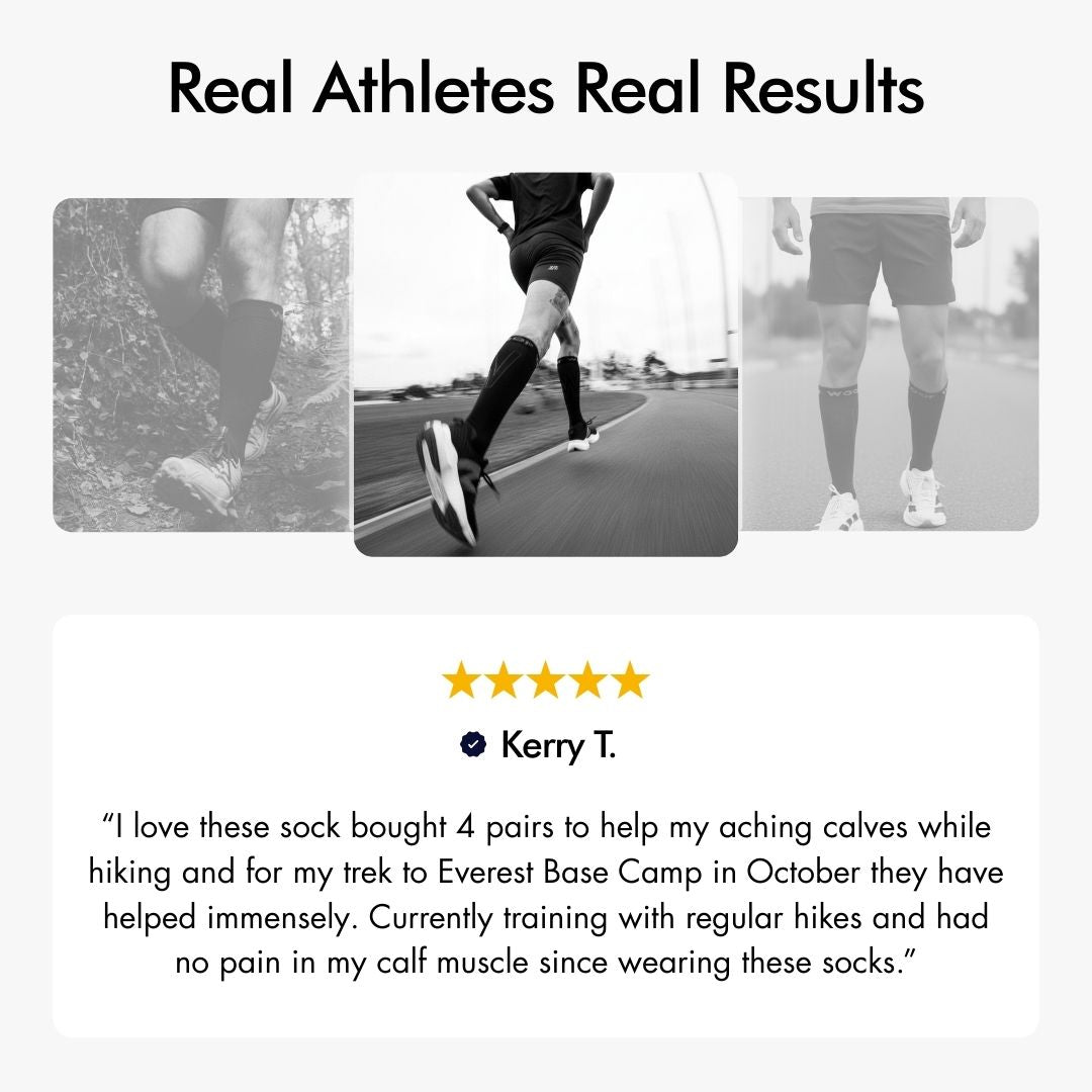 Pink Performance Compression Socks