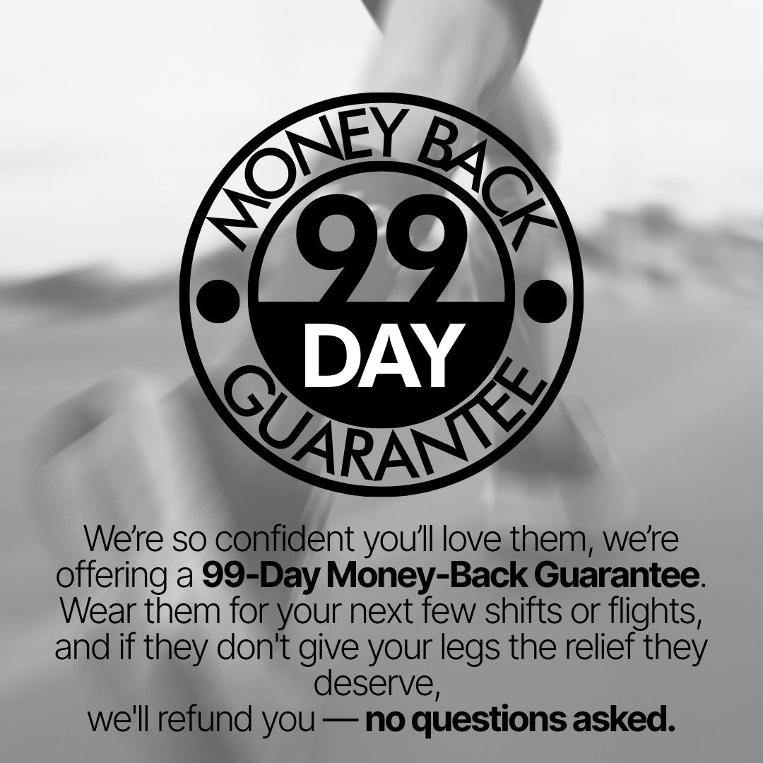 Performance Compression Socks, White and Grey