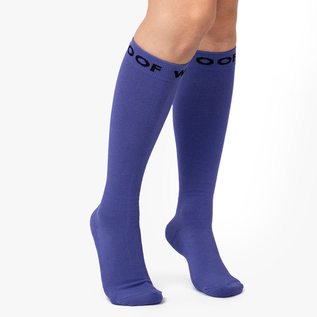Blurple Bamboo Compression Socks (Old Sizing)