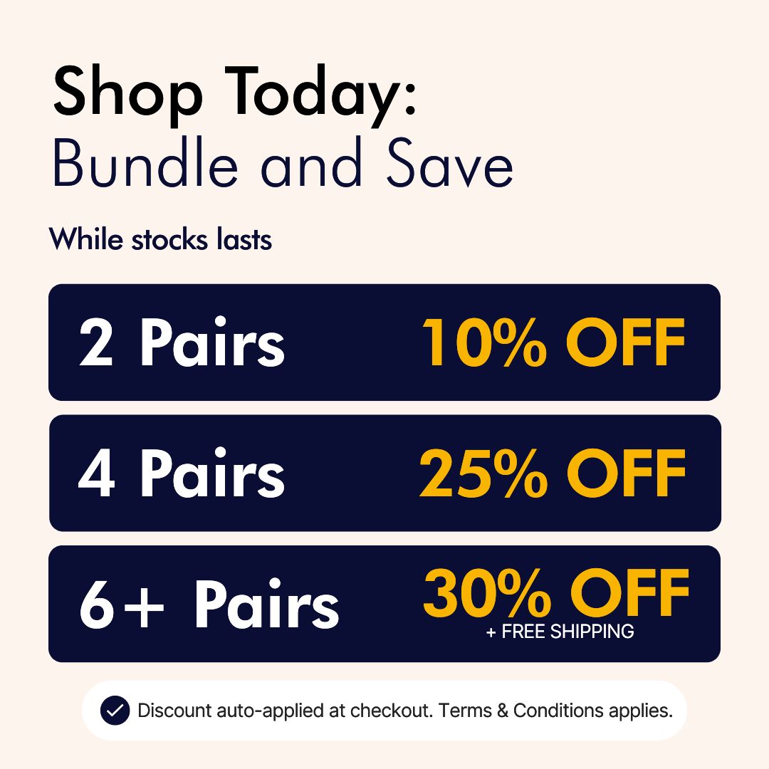 Black Bamboo Compression Socks